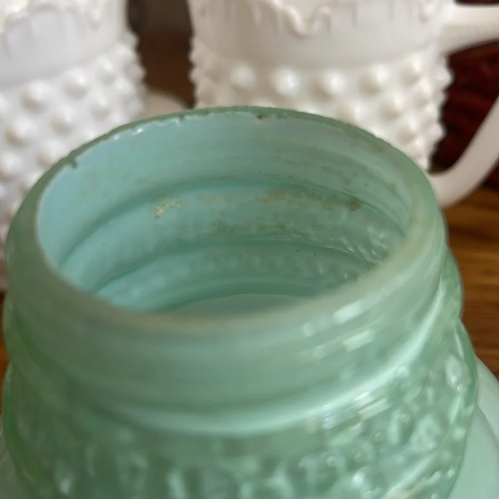 Antique blue glass - Picture 9 of 11